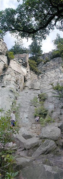 Mark and Sean at Big Pinnacle