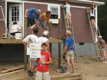 Attaching the deck