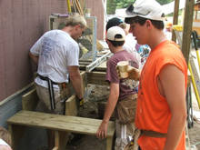 Building the steps