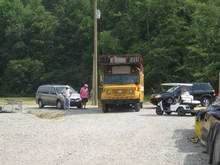 Tool bus arrives at job site